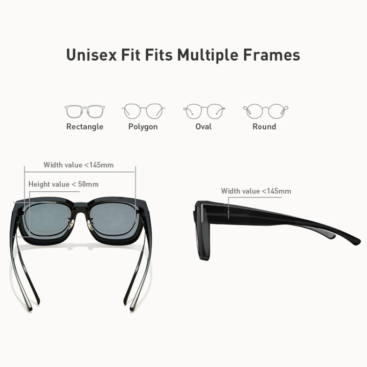 Original Xiaomi Mijia UV400 Polarized Sunglasses Compatible with Myopia Glasses Reluova