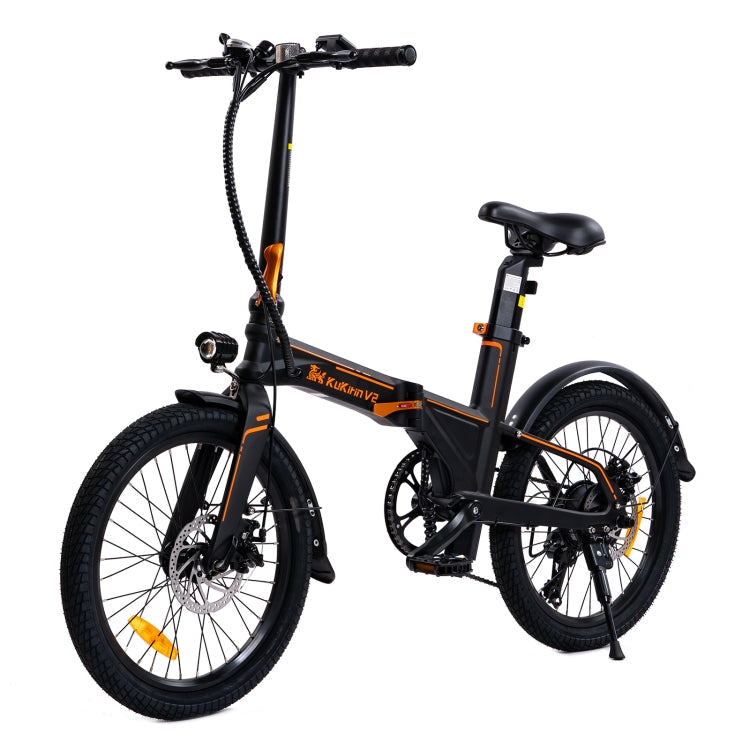 KuKirin V2 250W 36V 7.5AH Three-speed Folding Electric Bicycle with 20 inch Tires, EU Plug