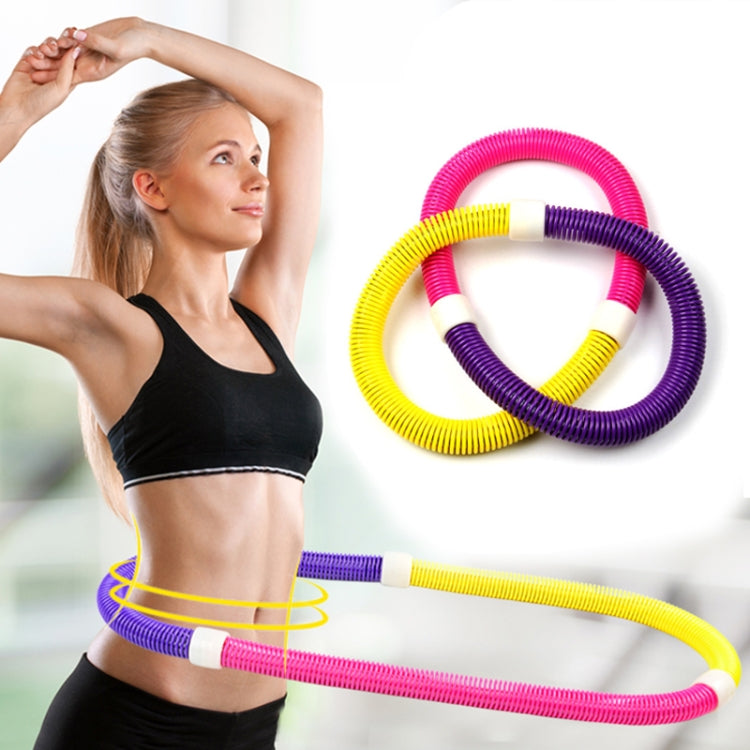 Adult Slimming Circle Waist Trimmer Workout Fitness Exercise Coil Flexible Soft Spring Fitness Circles, 0.9kg / 42cm Reluova