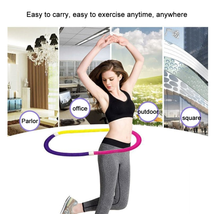 Adult Slimming Circle Waist Trimmer Workout Fitness Exercise Coil Flexible Soft Spring Fitness Circles, 0.9kg / 42cm Reluova