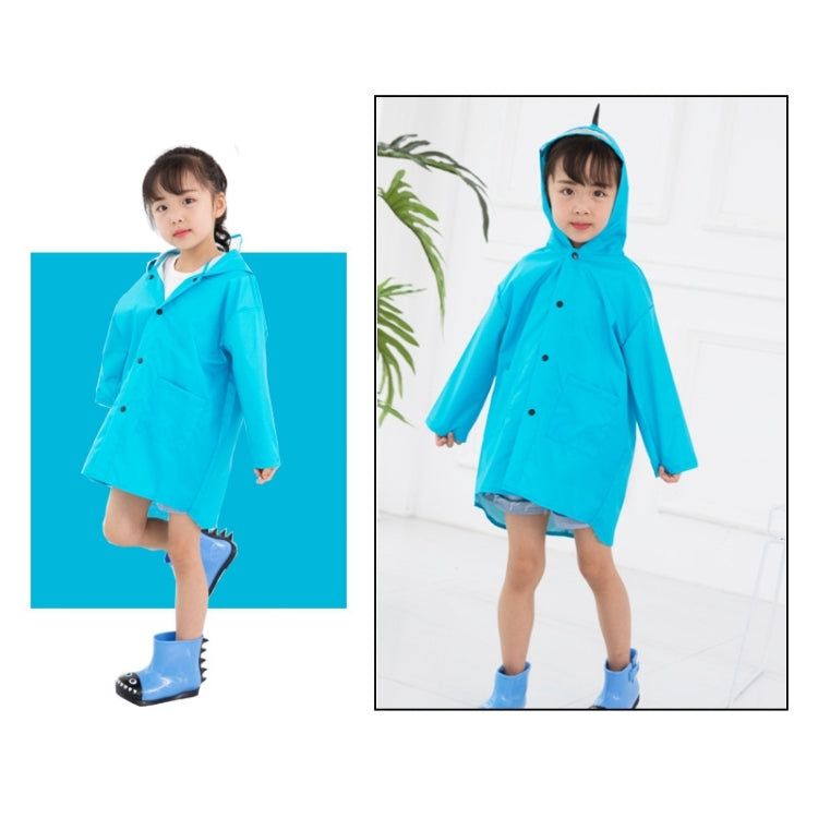 Cartoon Dinosaur Children Fashion Raincoat Size: S My Store