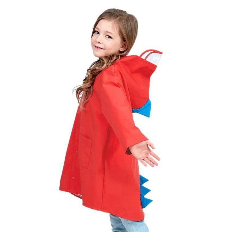 Cartoon Dinosaur Children Fashion Raincoat Size: S My Store