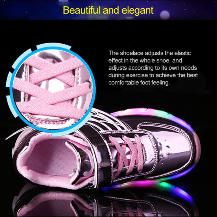 K02 LED Light Single Wheel Wing Roller Skating Shoes Sport Shoes, Size : 33