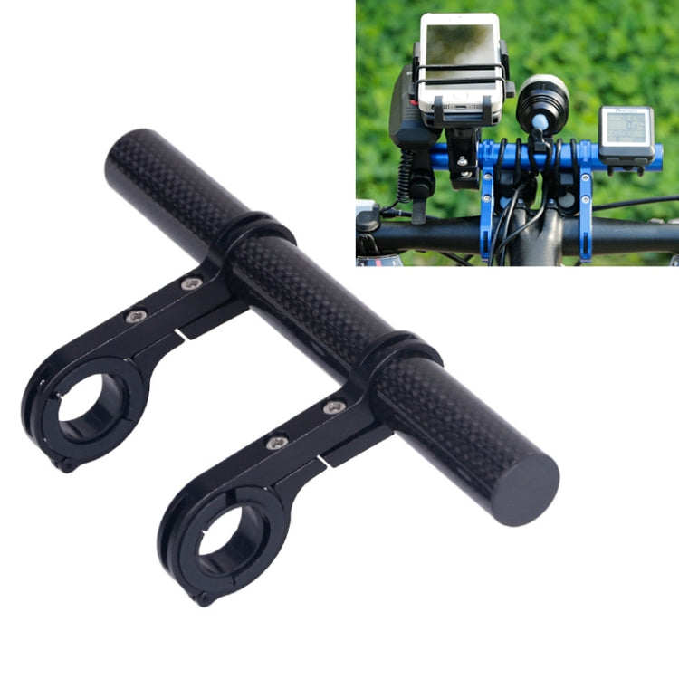 HLD-208 Mountainous Bicycle Carbon Fiber Handlebar Extension Frame Flashlight Bracket Reluova