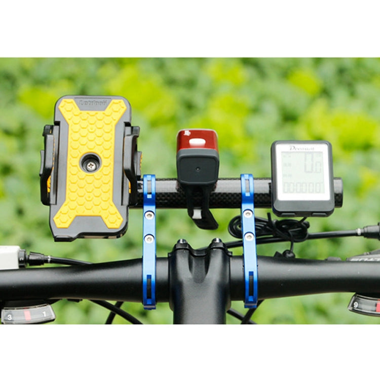 HLD-208 Mountainous Bicycle Carbon Fiber Handlebar Extension Frame Flashlight Bracket Reluova