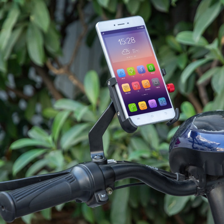 PROMEND SJJ-275E Bicycle Aluminum Alloy Phone Holder for Handlebar Reluova