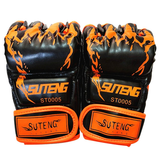 SUTENG Half Fingers Training Boxing Gloves for Adults Reluova