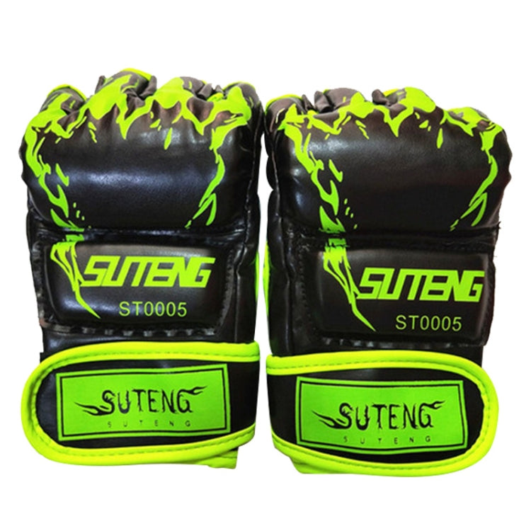 SUTENG Half Fingers Training Boxing Gloves for Adults Reluova