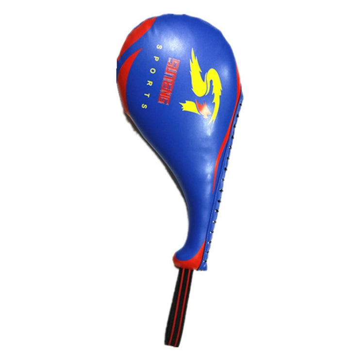 SUTENG PU Leather Boxing Double Leaf Target Chicken Leg Shape Trainer for Adults Reluova