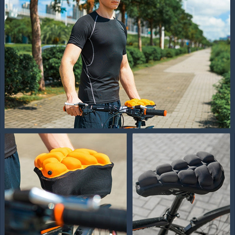 BC-203 1.0 M Size Bicycle Foldable Inflatable Airbag Cushion Seat Cover with Inflator Reluova