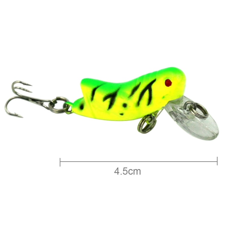 HENGJIA 4.5cm Biomimetic Fly Locusts Fishing Bait Fishing Lures, Random Color Delivery