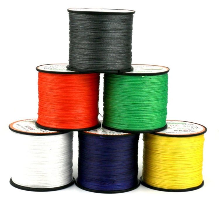 HENGJIA 8.0# 0.50mm 80LB 40.8kg Tension 500m Extra Strong 4 Shares Braid PE Fishing Line Kite Line