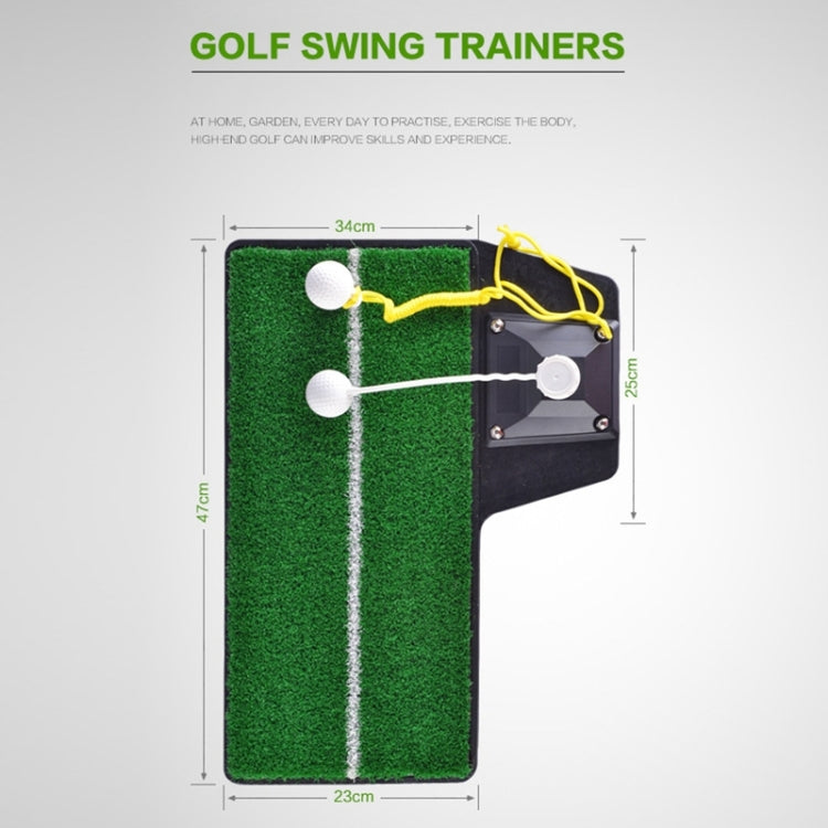 PGM Golf 66 Grass Putting Mat Push Rod Trainer, Size: 48x23cm Reluova