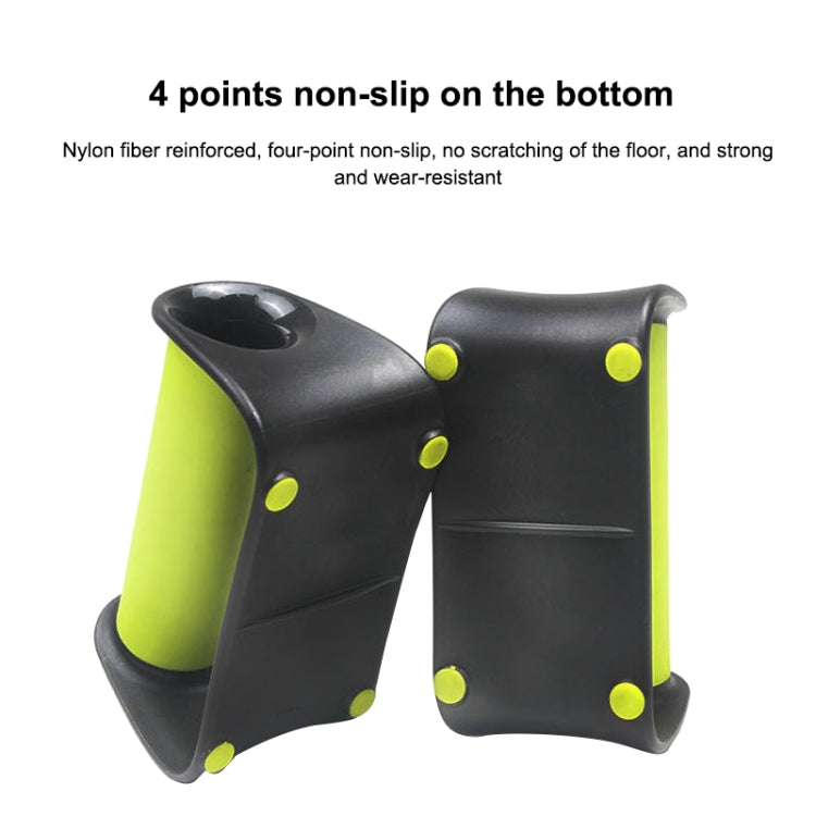 A Pair Home Fitness Trainer Saddle-shaped Push-up Bracket Reluova