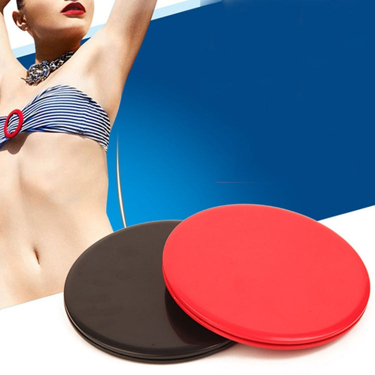 1 Pair 17.8cm Fitness Exercise Core Training Abdominal Workout Gliding Discs Sliding Disc