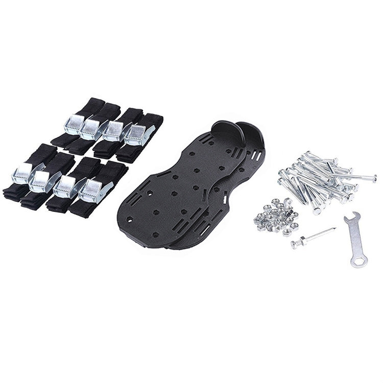 Garden Lawn Garden Tools Grass Ripper Spiked Shoes with 8 Metal Buckles My Store