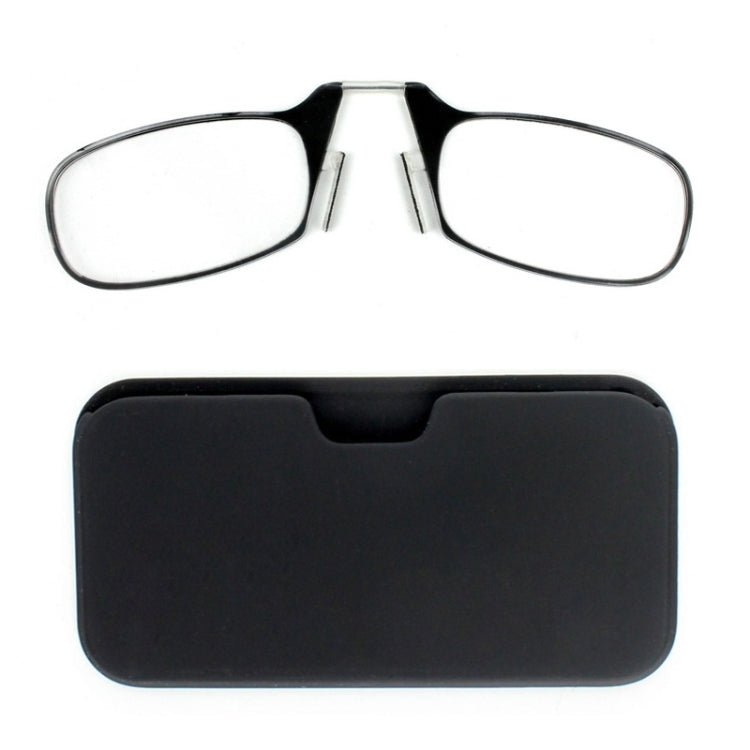 Ultra Thin High-definition Nose Resting Card Style Portable Presbyopic Hypermetropic Reading Glasses, +2.00D