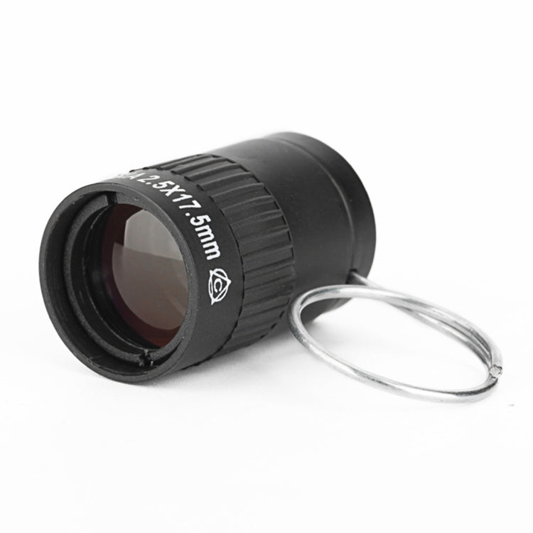 2.5x17.5mm Mini Pocket Miniature Telescope with Finger Buckle-Reluova