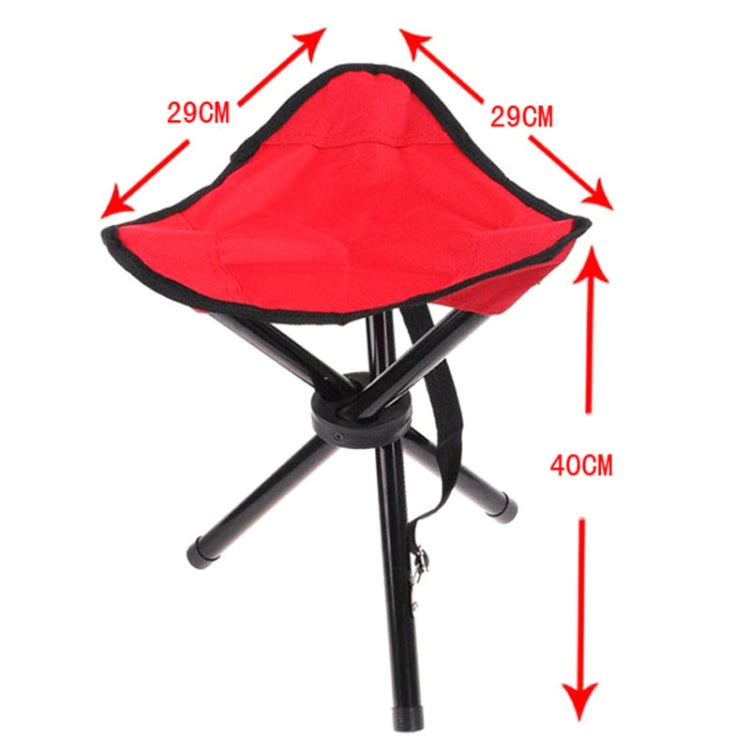 AOTU AT6708 Outdoor Portable Folding Tripod Stool Reluova