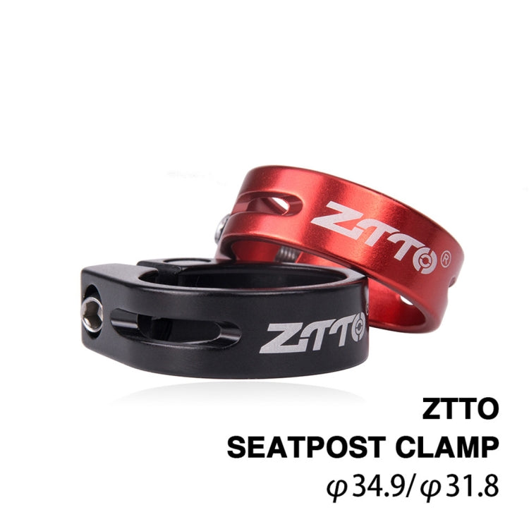 ZTTO MTB Road Bike Seatpost Clamp Aluminium Alloy Bicycle Parts,Diameter: 31.8mm Reluova