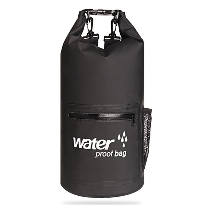 Outdoor Waterproof Dry Dual Shoulder Strap Bag Dry Sack PVC Barrel Bag, Capacity: 10L Reluova