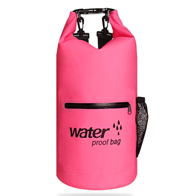 Outdoor Waterproof Dry Dual Shoulder Strap Bag Dry Sack PVC Barrel Bag, Capacity: 10L Reluova