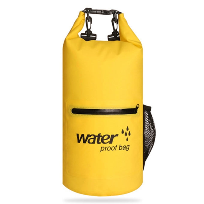 Outdoor Waterproof Dry Dual Shoulder Strap Bag Dry Sack PVC Barrel Bag, Capacity: 10L Reluova