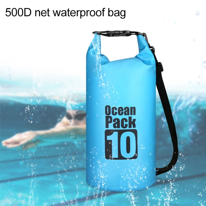 Outdoor Waterproof Single Shoulder Bag Dry Sack PVC Barrel Bag, Capacity: 5L Reluova