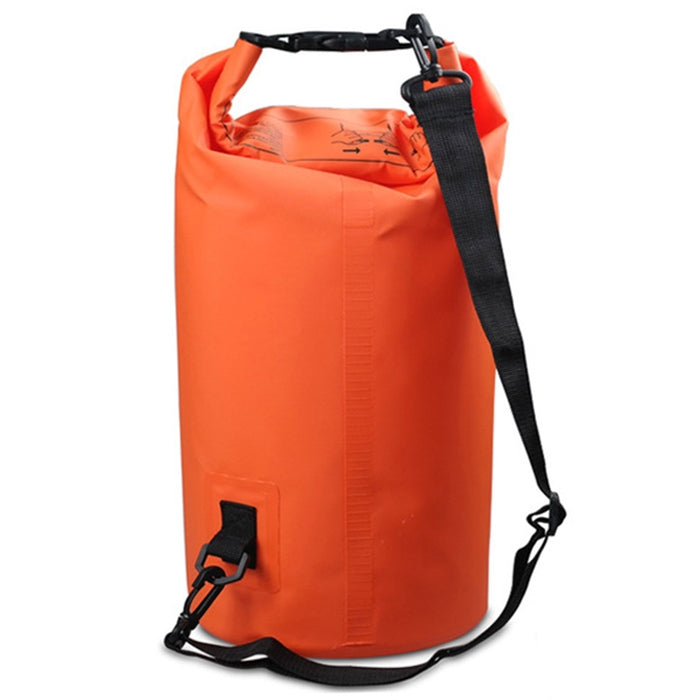 Outdoor Waterproof Single Shoulder Bag Dry Sack PVC Barrel Bag, Capacity: 5L Reluova