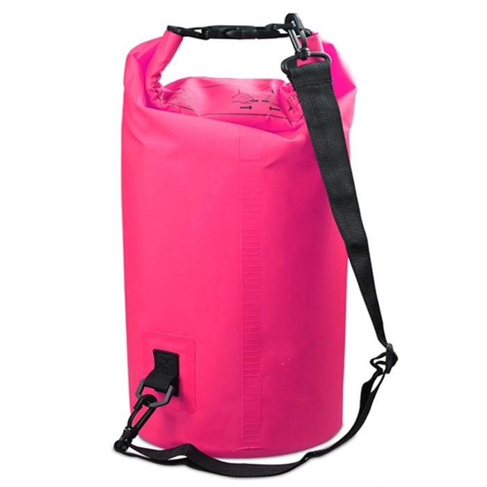 Outdoor Waterproof Single Shoulder Bag Dry Sack PVC Barrel Bag, Capacity: 10L Reluova