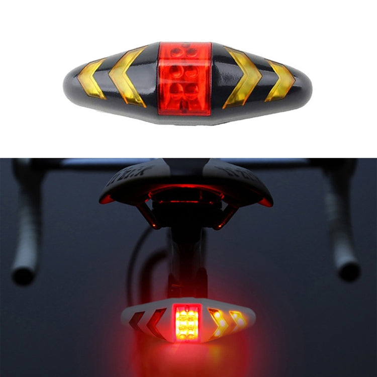 Bicycle Tail Light Intelligent Wireless Remote Control Turn Signal Warning Light Reluova