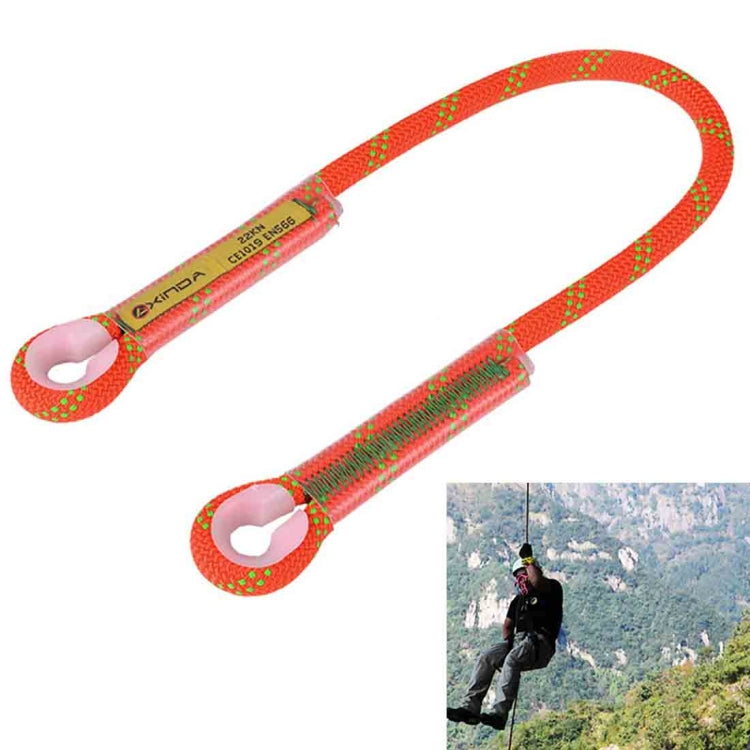 Safety Outdoor Rock Climbing Rappelling Mountaineering Fall Protection Rope,  Length: 120cm Reluova