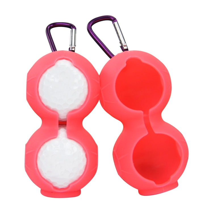 2 PCS Golf Silicone Double-ball Protective Sleeve