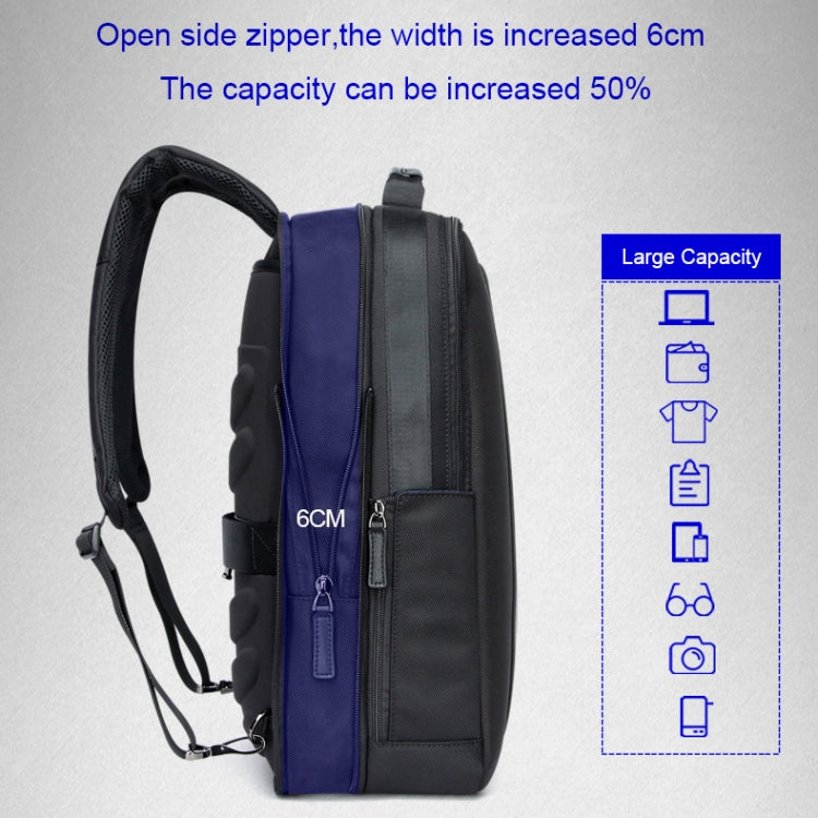 Bopai 751-006561 Large Capacity Business Casual Breathable Laptop Backpack with External USB Interface, Size: 29 x 16 x 44cm