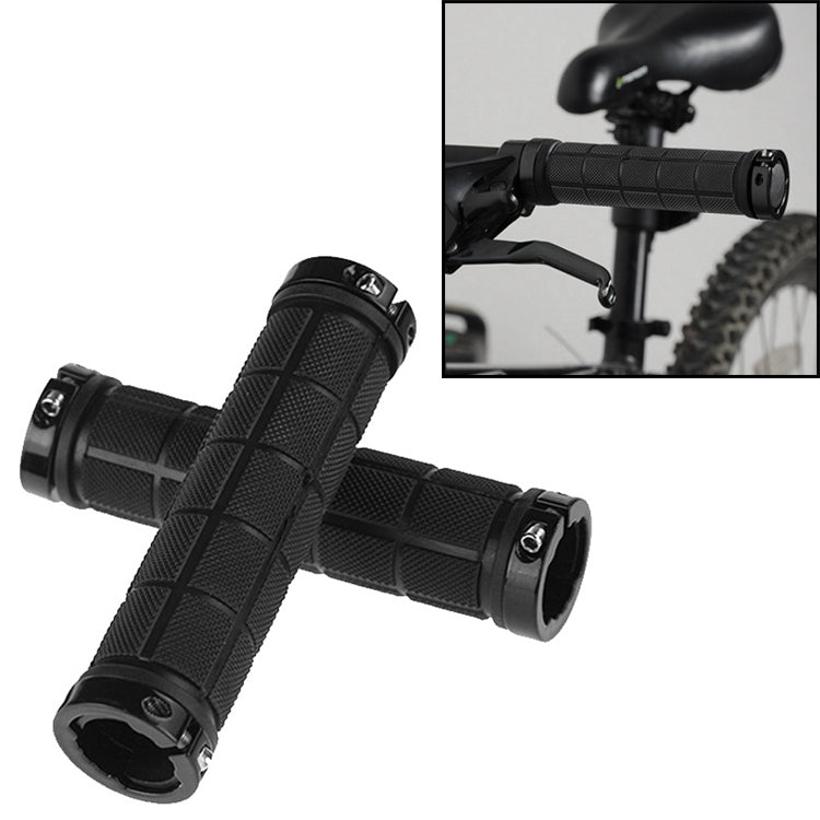 BaseCamp BC-607 1 Pair Bicycle MTB Bike Lock-on Rubber Handlebar Grips Reluova