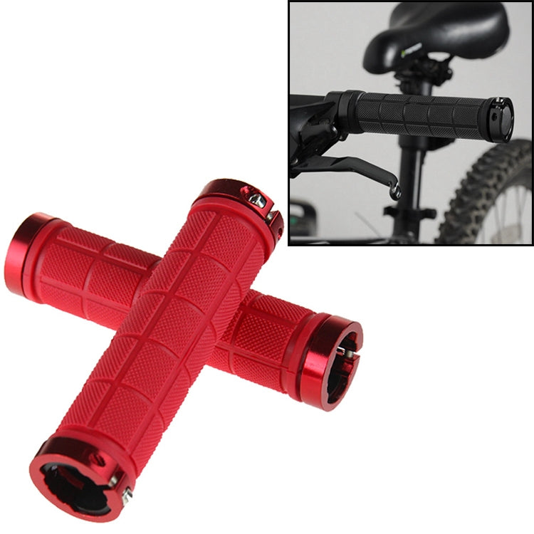 BaseCamp BC-607 1 Pair Bicycle MTB Bike Lock-on Rubber Handlebar Grips Reluova