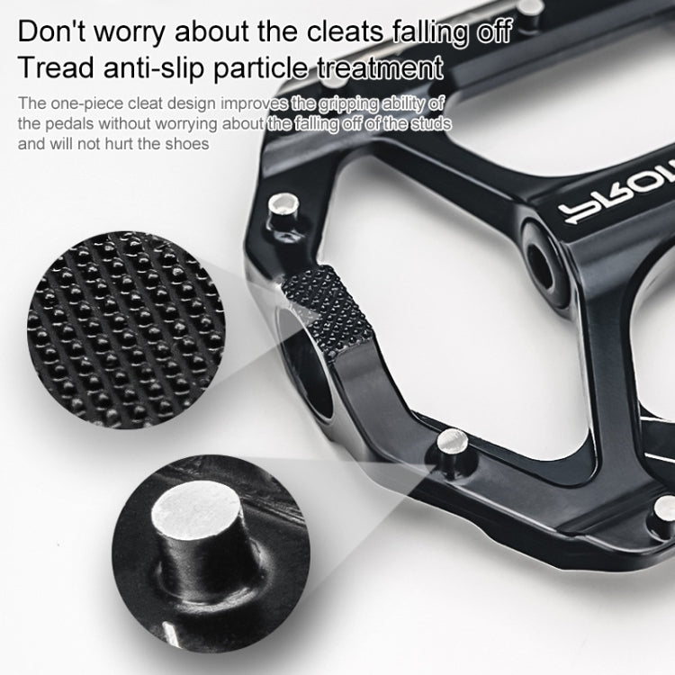 PROMEND PD-M68 1 Pair Mountain Bicycle Aluminum Alloy 3-Bearings Pedals Reluova