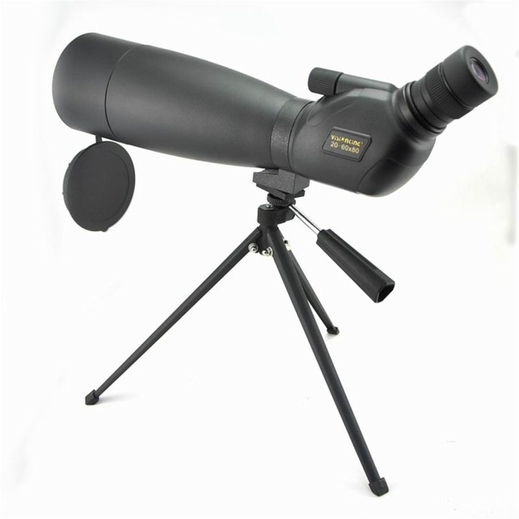 Visionking 20-60x80 Waterproof Spotting Scope Zoom Bak4 Spotting Scope  Monocular Telescope for Birdwatching / Hunting, With Tripod