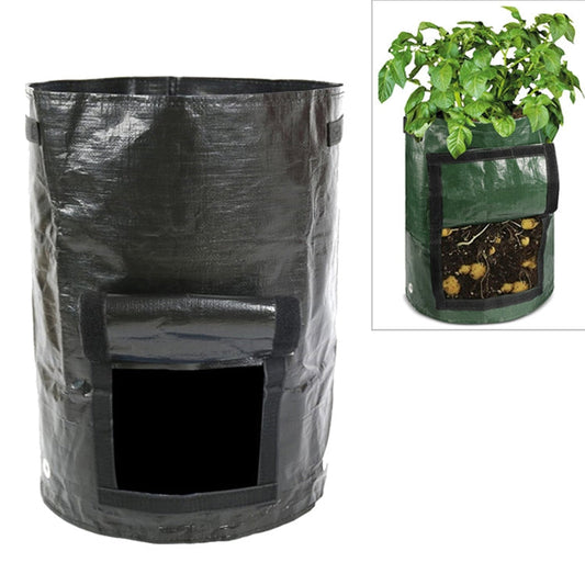 Potato Planting PE Bags Vegetable Planting Grow Bags Farm Garden Supplies, Size: 23cm x 28cm My Store