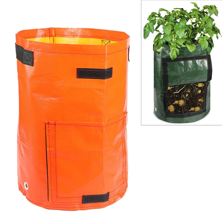 Potato Planting PE Bags Vegetable Planting Grow Bags Farm Garden Supplies, Size: 23cm x 28cm My Store