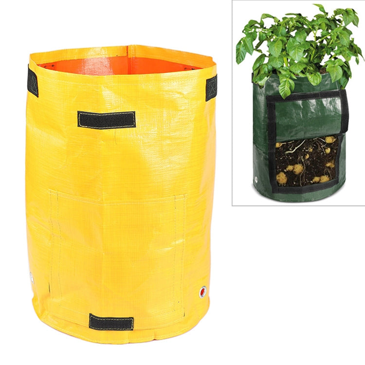 Potato Planting PE Bags Vegetable Planting Grow Bags Farm Garden Supplies, Size: 23cm x 28cm My Store