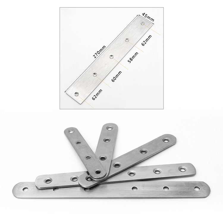 Stainless Steel Connection Code Straight Connecting Piece, Number: 17