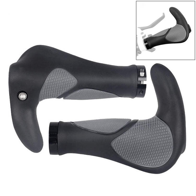 DEEMOUNT BGP110 Mountain Bike Bicycle Rubber Handlebar Cover, Horn Version Reluova