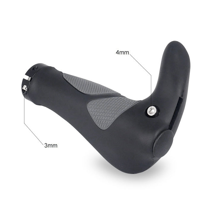 DEEMOUNT BGP110 Mountain Bike Bicycle Rubber Handlebar Cover, Horn Version Reluova