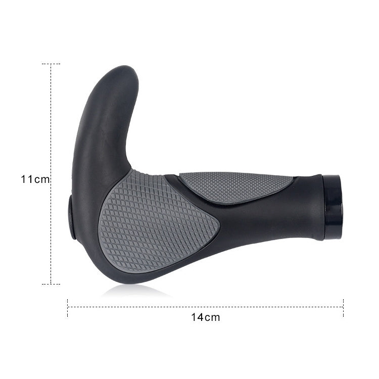 DEEMOUNT BGP110 Mountain Bike Bicycle Rubber Handlebar Cover, Horn Version Reluova