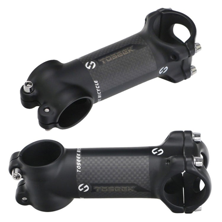 TOSEEK Road Mountain Bike Ultra-light Handlebar Stem Riser Faucet, Size: 6 Degree, 70mm (Matte)