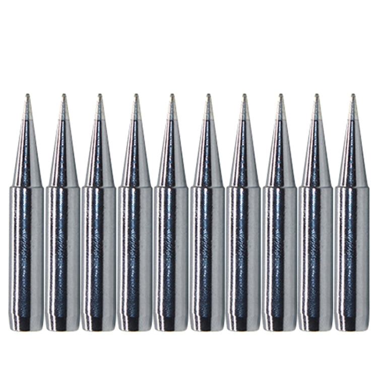 10 PCS 900M-T-0.8D Small D Type Lead-free Electric Welding Soldering Iron Tips