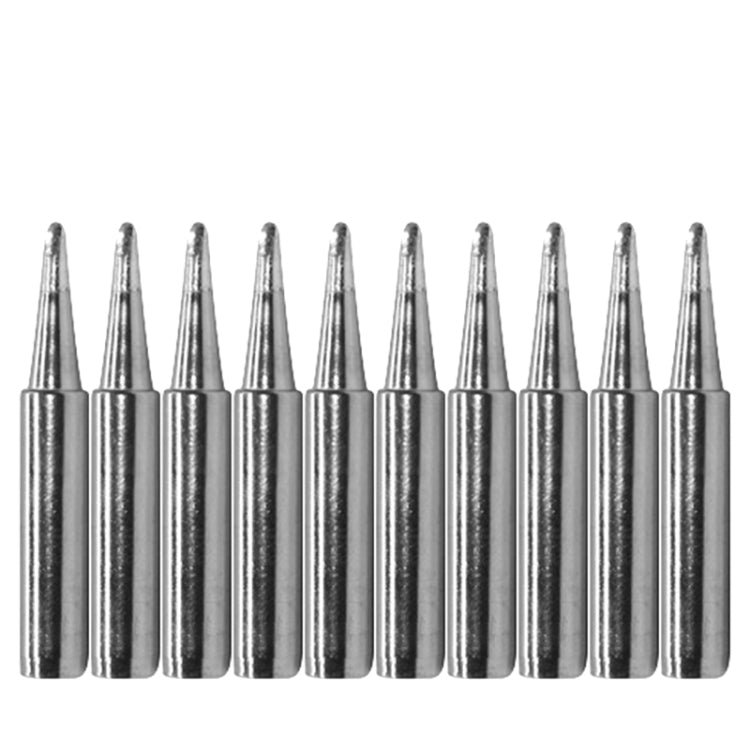 10 PCS 900M-T-1.6D Middle D Type Lead-free Electric Welding Soldering Iron Tips