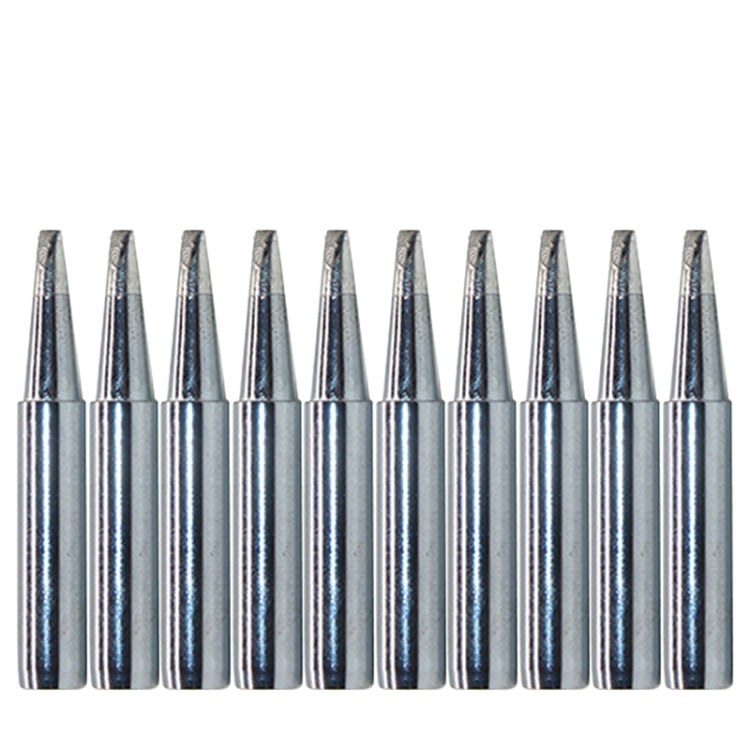 10 PCS 900M-T-2.4D Middle D Type Lead-free Electric Welding Soldering Iron Tips