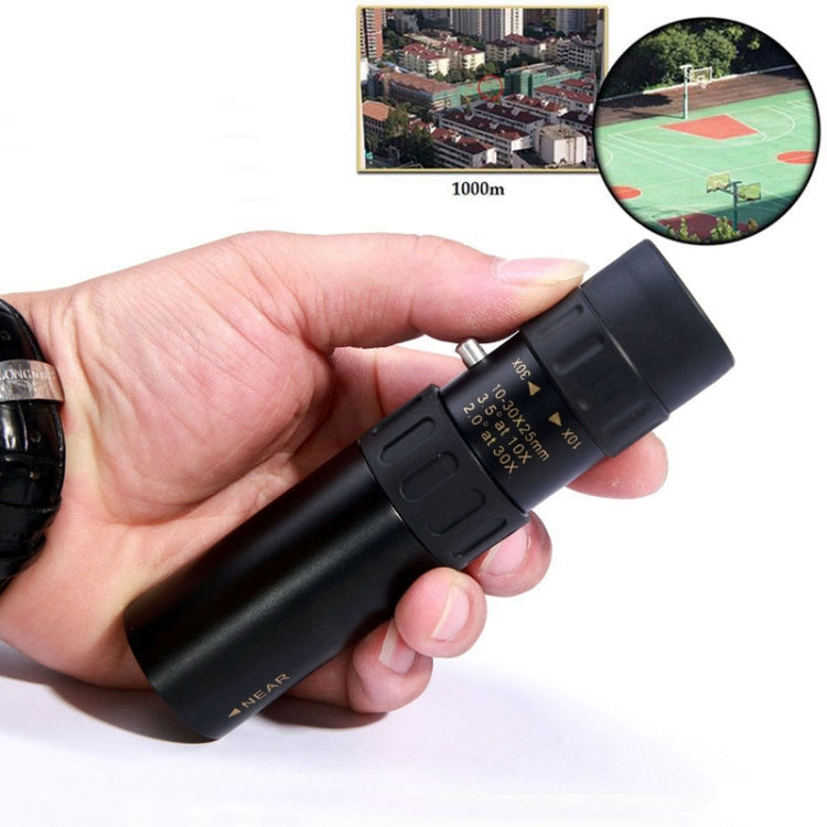 Nikula 10-30x25 Portable Professional High Times High Definition Night-vision Metal Telescope Reluova